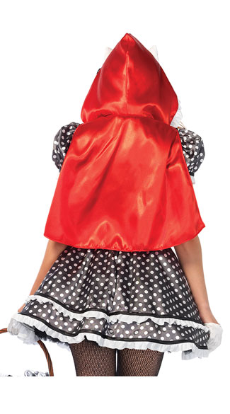 F1925 Halloween Cosplay Red Riding Hood Cape Fancy Dress Party Costume